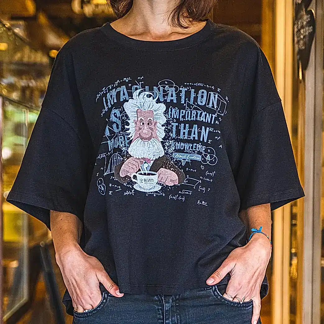 Blum Einstein Tshirt - blumcoffeehouse