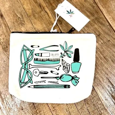 Blum Mini Makyaj Çantası-Gözlük Kılıfı - blumcoffeehouse